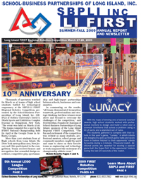 Download the SBPLI-LI FIRST Robotics Competition Newsletter