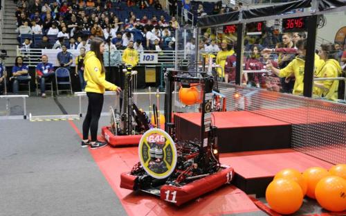 2019 SBPLI Long Island Regional FIRST Robotics Competition #1 Day 2